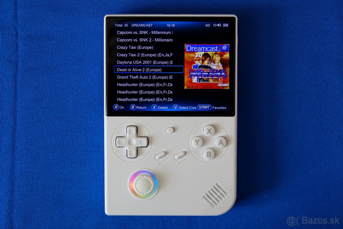 Anbernic RG40XX V nová konzola - SONY PSP a PSX + hry - 13