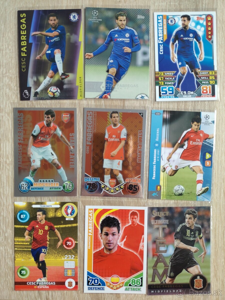 Futbalové kartičky - legendy - 13