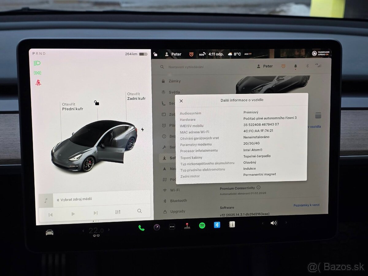 TESLA MODEL 3 PERFORMANCE FACELIFT BLACK PACKET LONG RANGE - 13