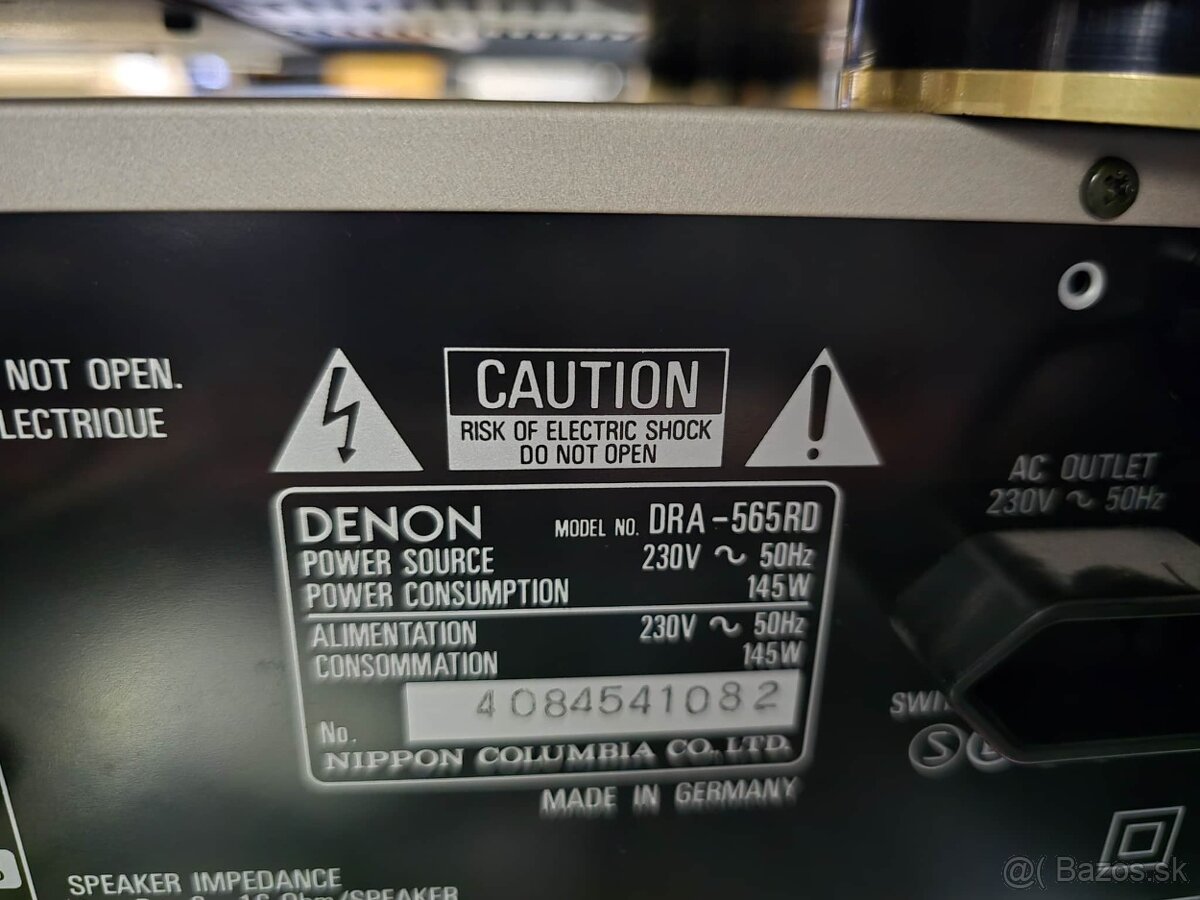 Denon HiFi zostava champagne DRA-565RD, DCD-615,DRS-640 - 13