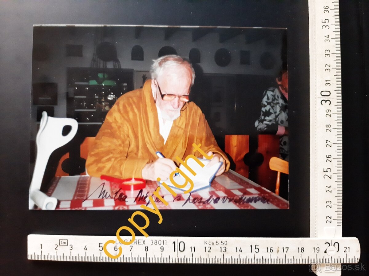 Originál autogram, zberateľ podpisov - 13