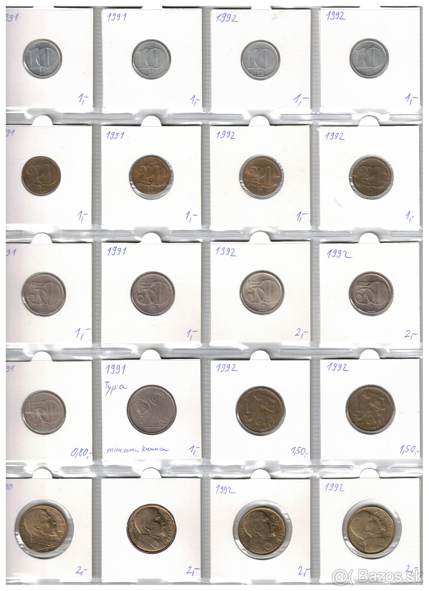 Obehove mince CSSR 1946-1992 - 13
