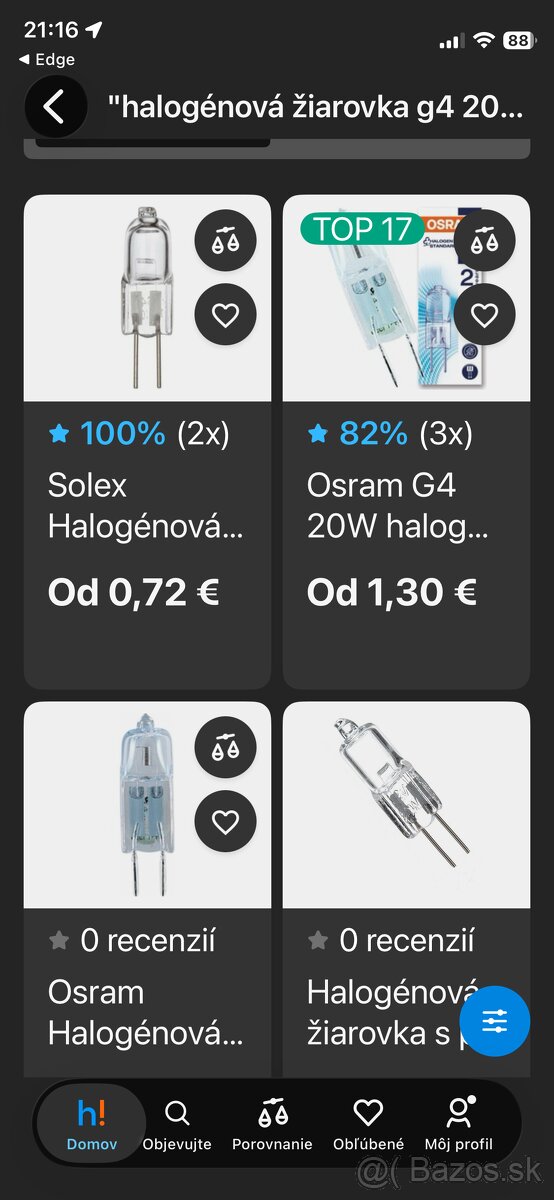 Halogénová stolná lampa - 13