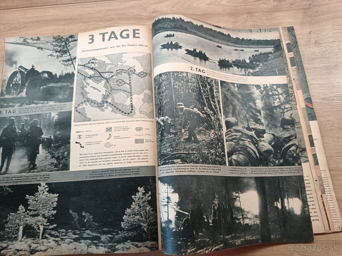 nemecký vojnový SIGNAL 1942 čísla 1-15 - 13