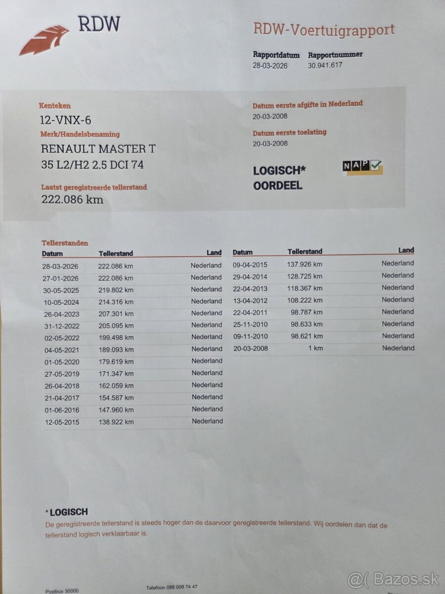 Renault Master L2H2 TOP STAV - 13