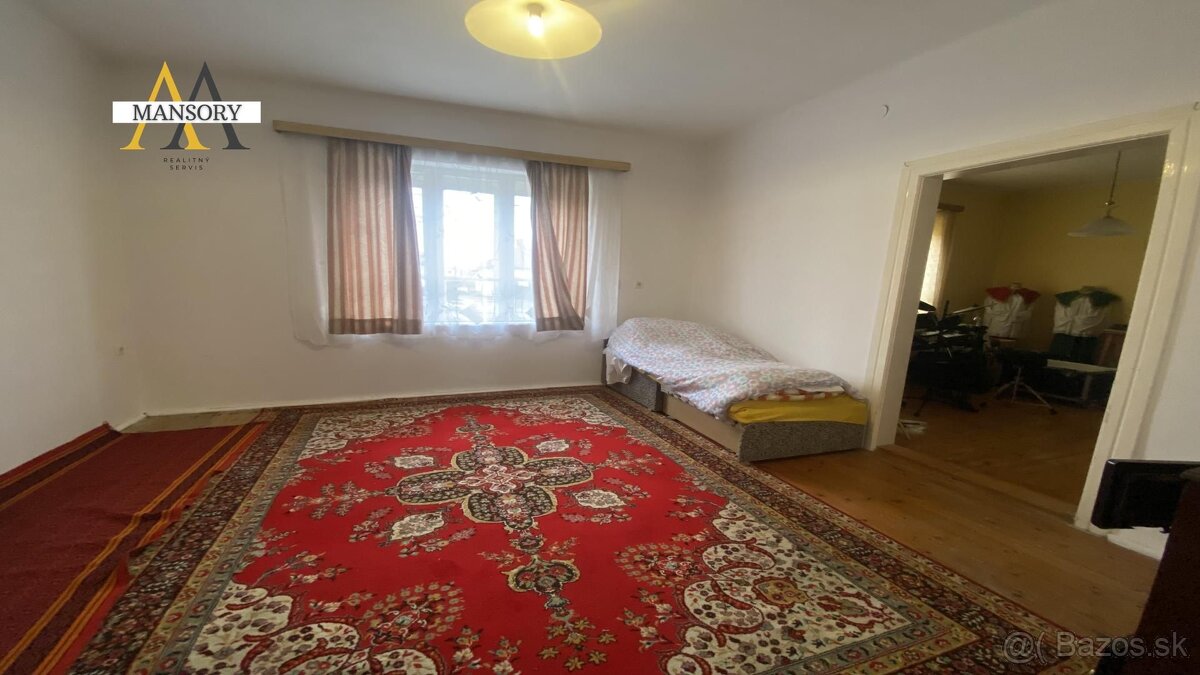 Na predaj 4 izbový rodinný dom za 33 000 eur na pozemku 174 - 13