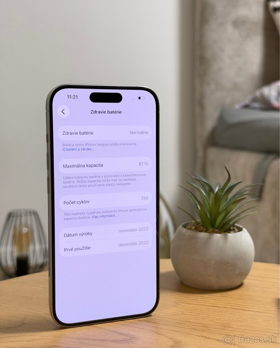 IPHONE 15 PRO WHITE AKO NOVÝ✅ - 13