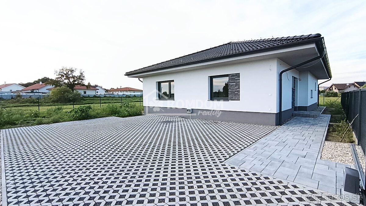 PREDAJ murovaný 4-izbový bungalov (dom 1), Láb, okr. Malacky - 13