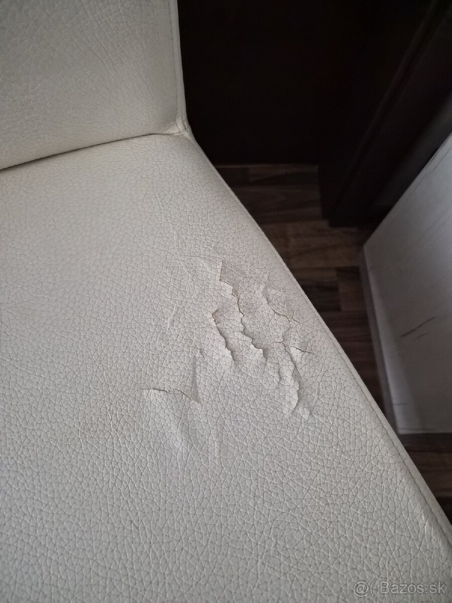 Jedálenské stoličky z ekokože 4ks - 13