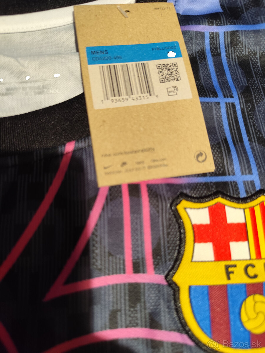 Dres Fc Barcelona Unikátny Farebný Nový s visačkami La Liga - 13
