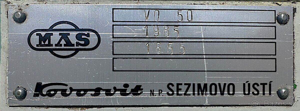 Vrtačka otočná VO 50/1250 - 13