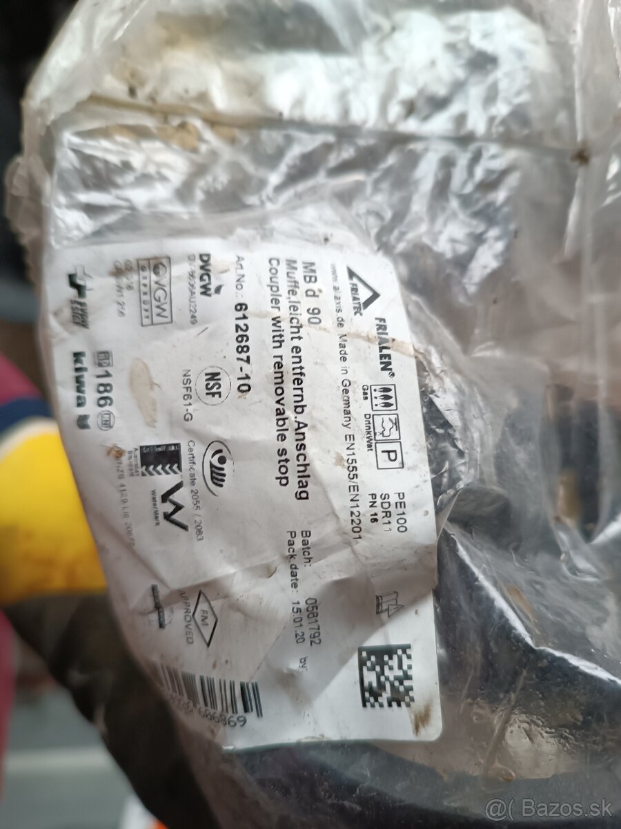 Vodárenský materiál wavin a hawle - 13