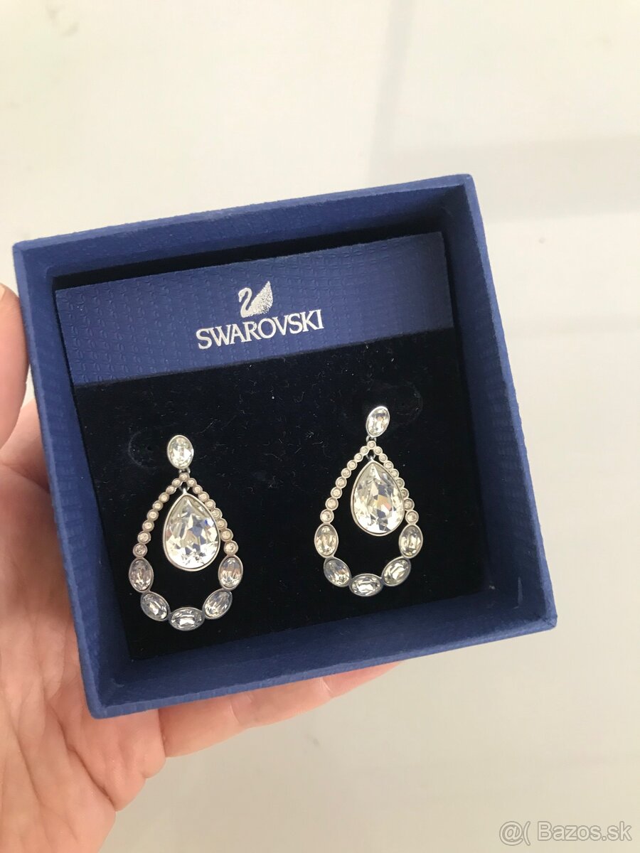 Swarovski originál náušnice - 13