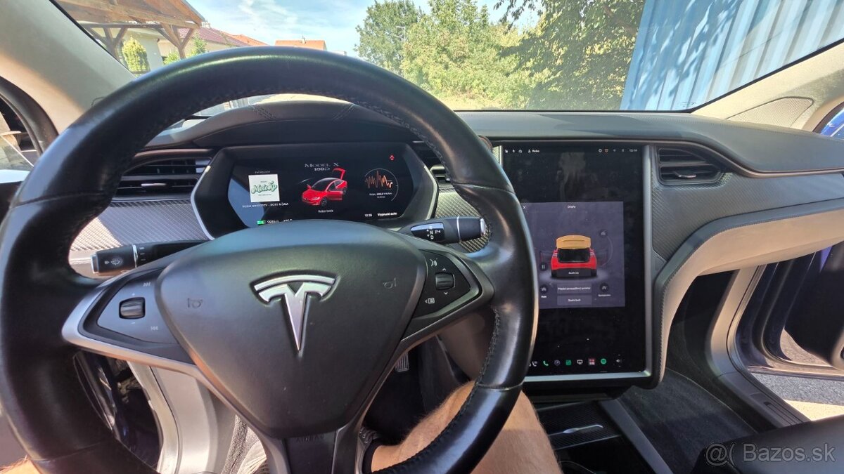 Tesla Model X 100D, 7 miest, ťažné - 13