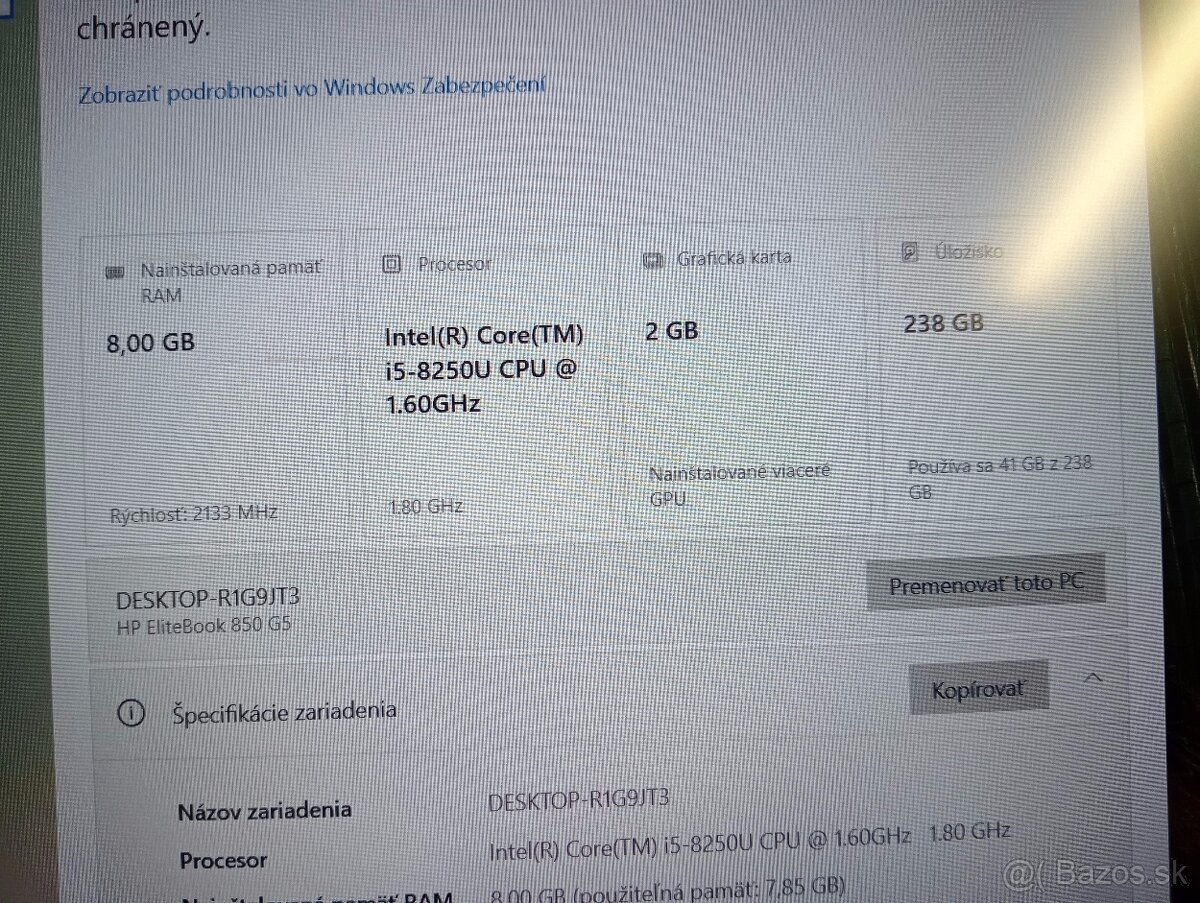 predám na diely notebooky HP 2 .. - 13