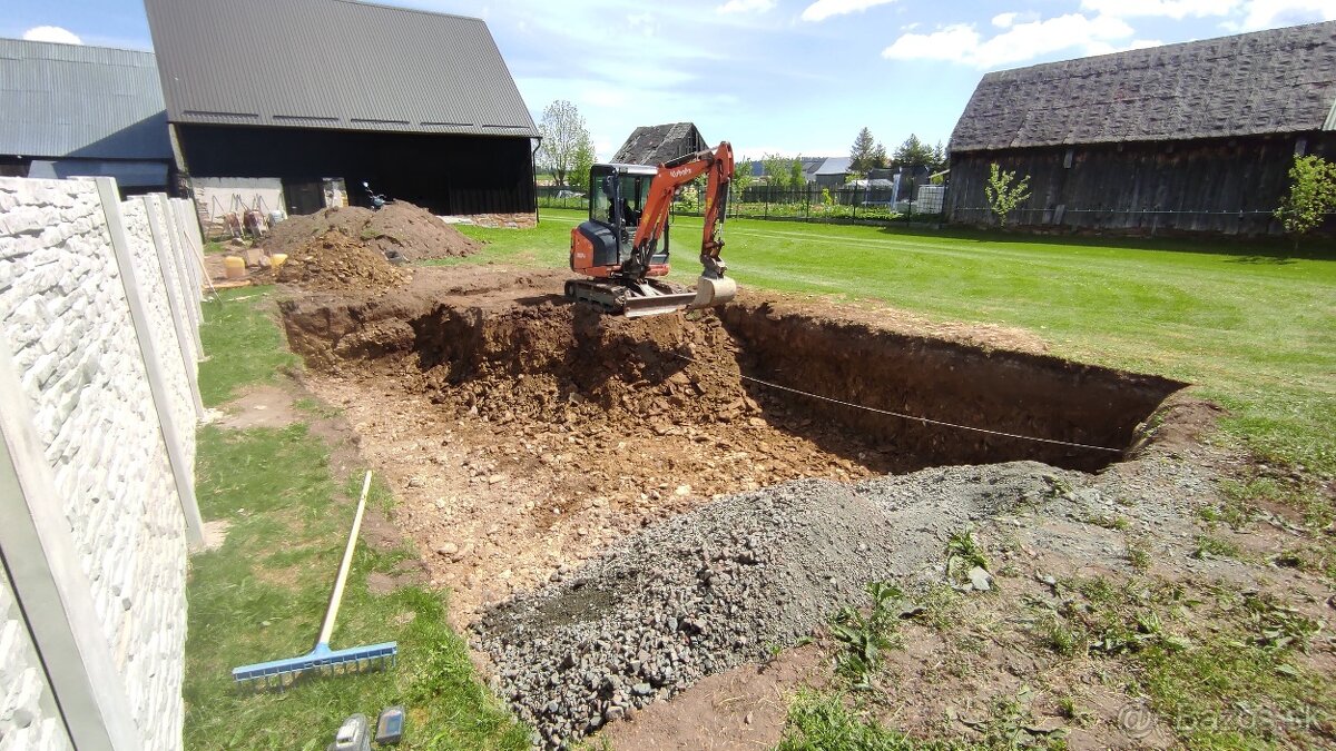 Zemné a výkopové práce, búracie práce, osievanie zeminy - 13