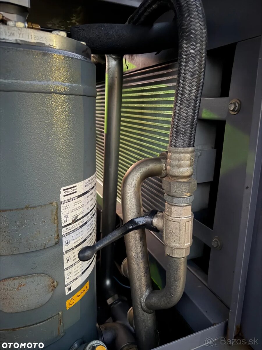 Skrutkový kompresor Atlas Copco XAHS 186 11 m3. Dovezený z N - 13