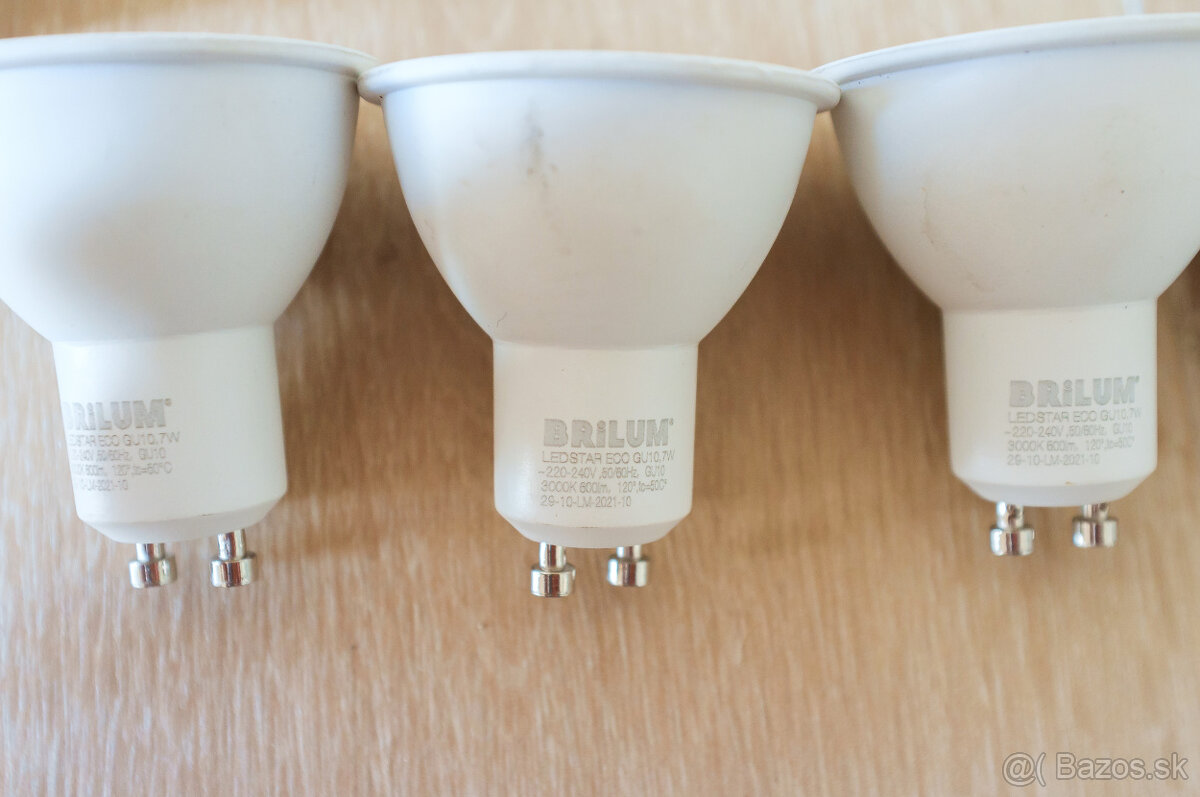 LED žiarovky GU10 a E27 - 13