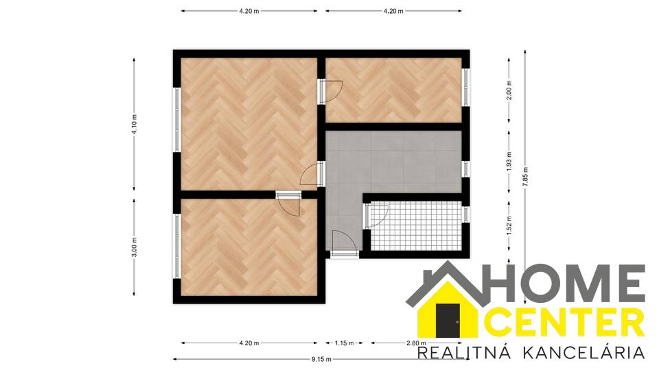 NA PREDAJ ZREKONŠTRUOVANÝ 3 IZBOVÝ BYT - 13