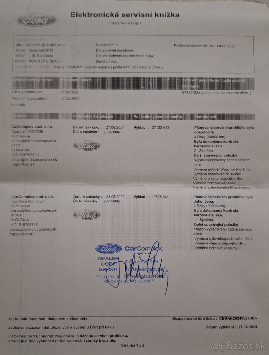 Ford EcoSport 1.0 92 kW /125K/ M6 - 13