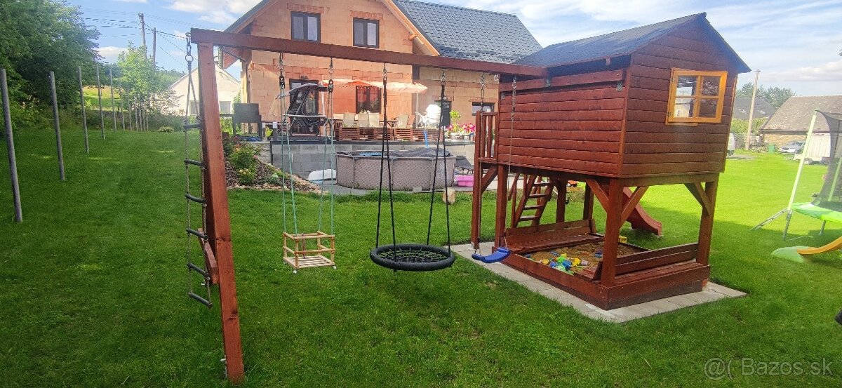 Detsky zahradny domcek Middle s montážou a s dovozom - 13