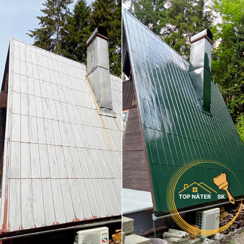 ✅✅Natieranie plechových krytín aj striech✅Čistenie striech✅ - 13