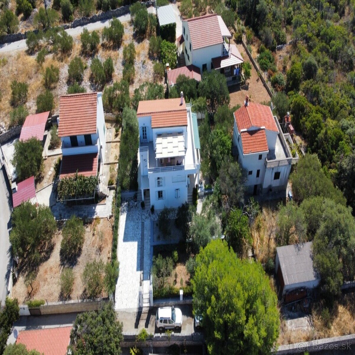 CHORVATSKO: moderní vila s bazénem a výhledem na moře v atra - 13