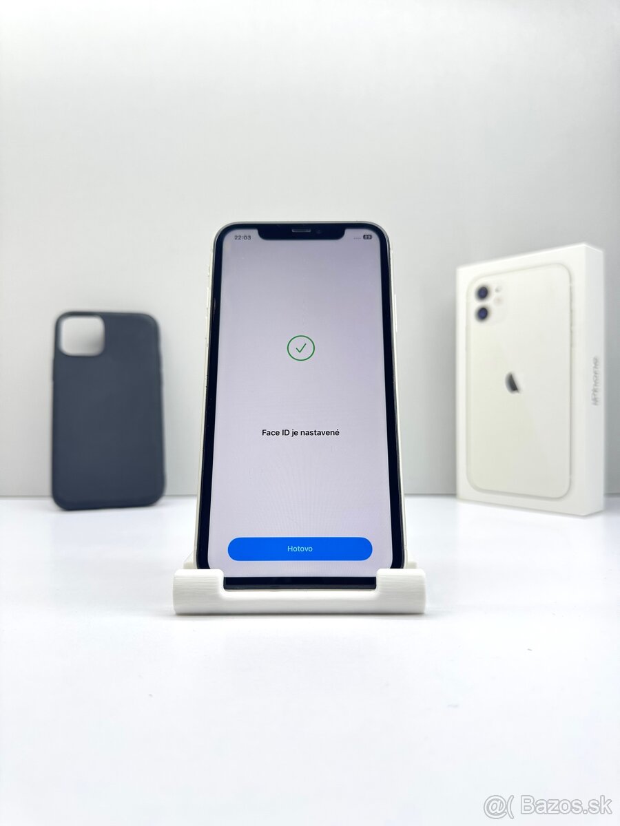 iPhone 11 WHITE TOP STAV 100% BATÉRIA - 13