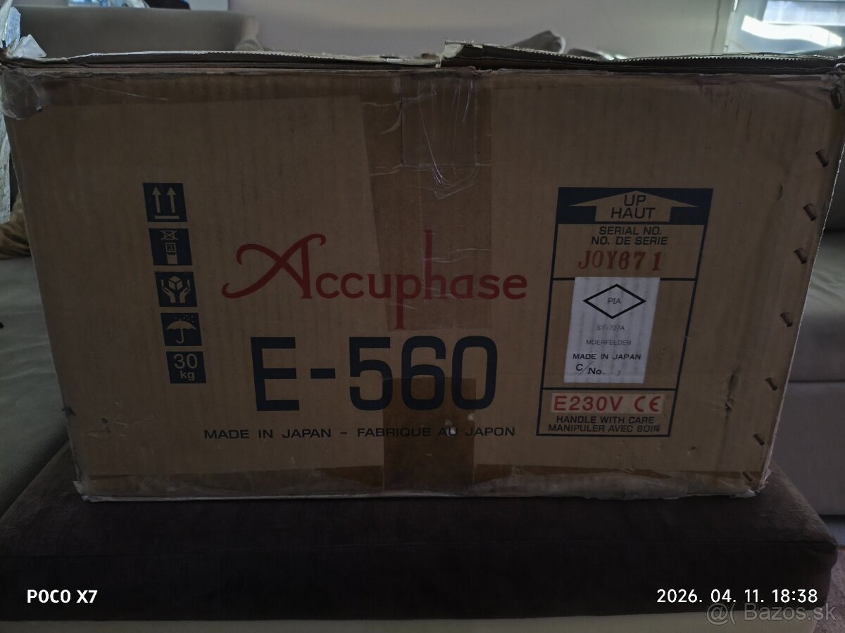 Accuphase E-560 A Class high end zosilňovač - 13