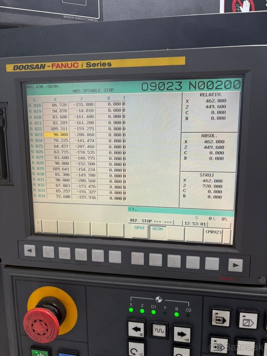 CNC soustruh DOOSAN PUMA 2100 MS - 13