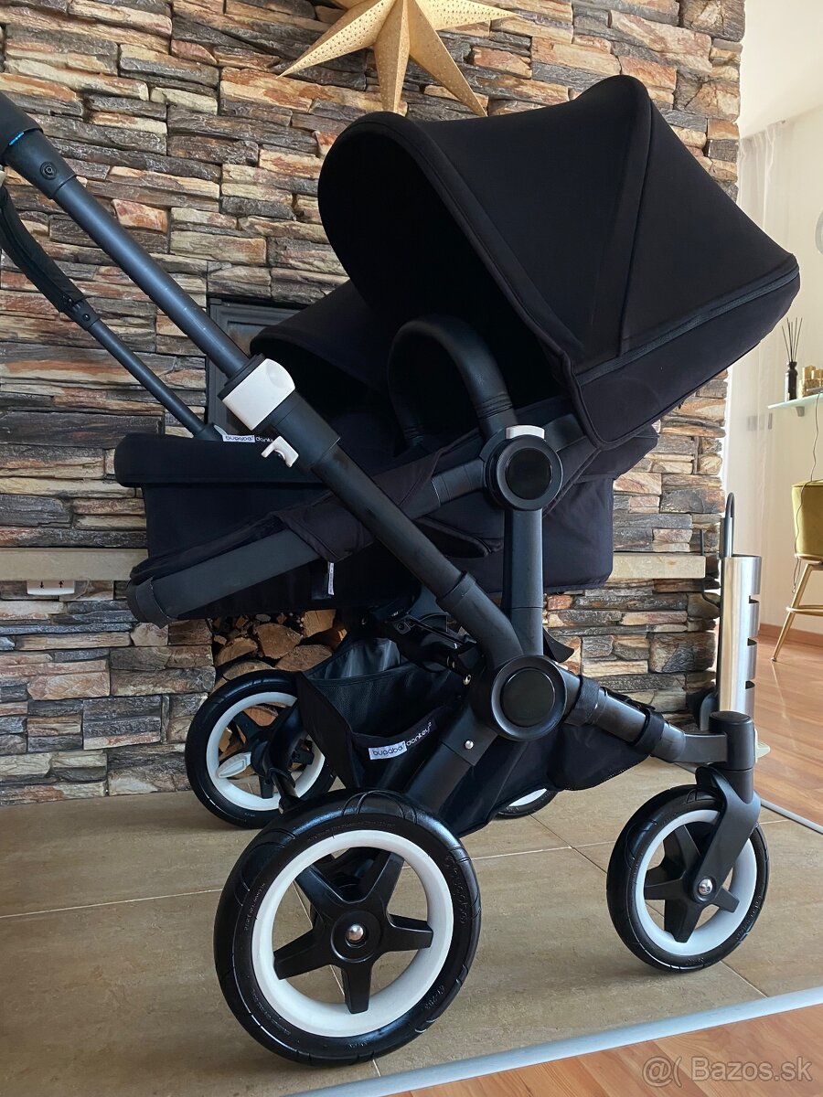 Bugaboo Donkey 2 TWIN / DUO all black - 13
