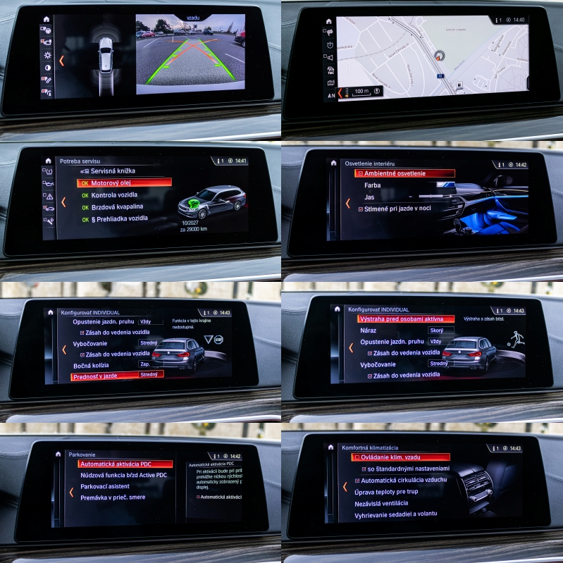 BMW 540i xDrive 250kW / TOP STAV / Panoráma / HeadUp / - 13