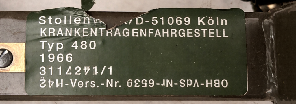 Stollenwerk podvozek Model 408 - 13