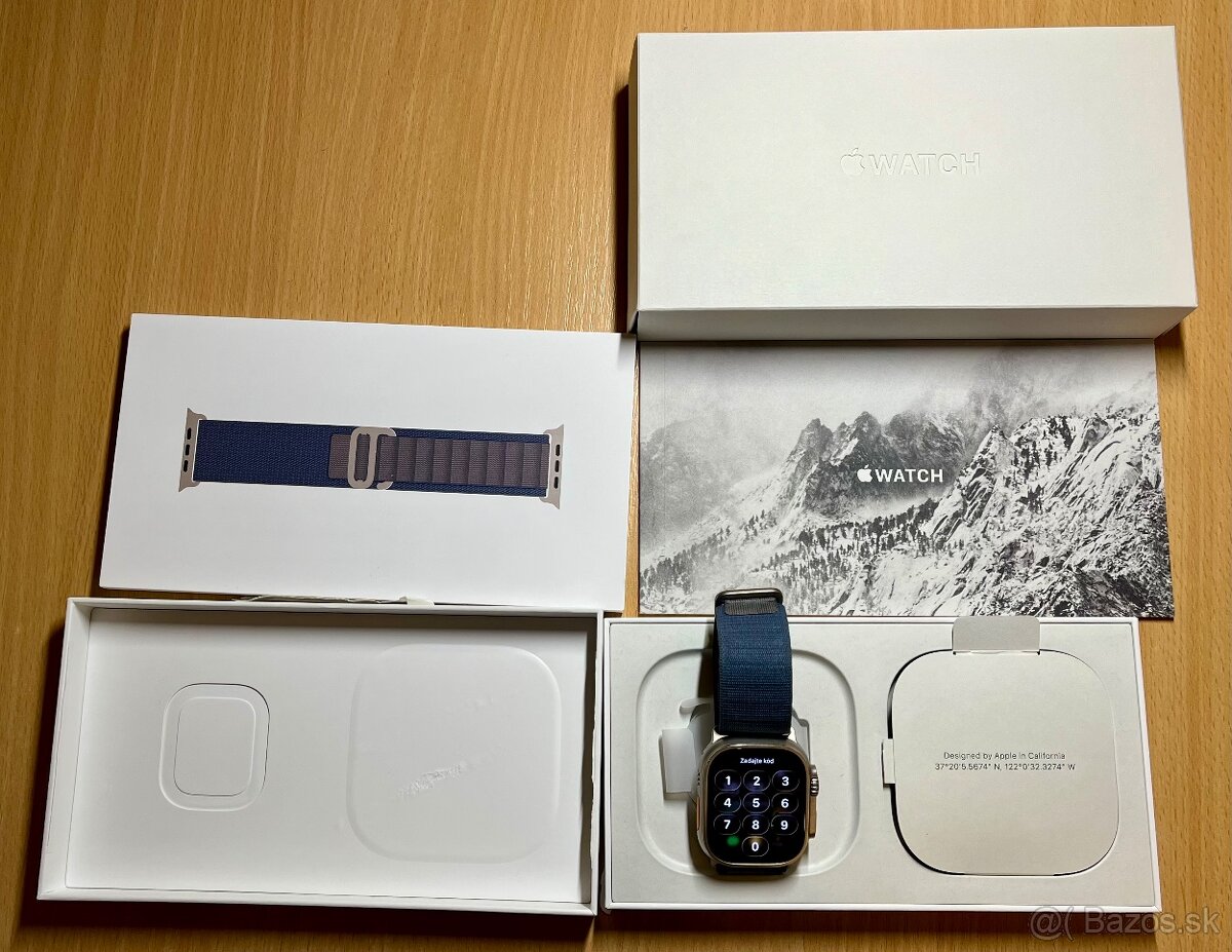 Apple Watch Ultra 2 Natural Titanium, 98% batéria, záruka - 13