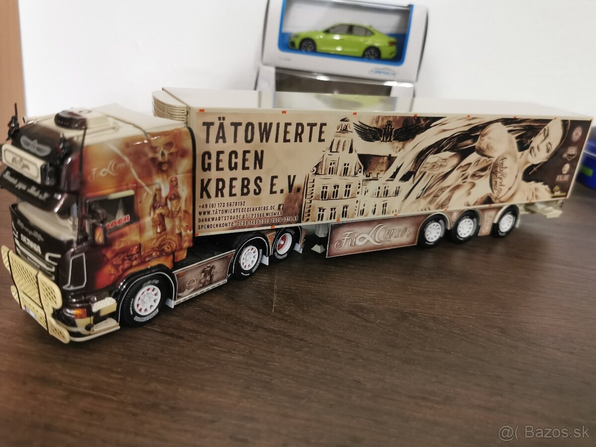 Modely nákladných áut 1:50 (mercedes, scania, tatra, volvo - 13