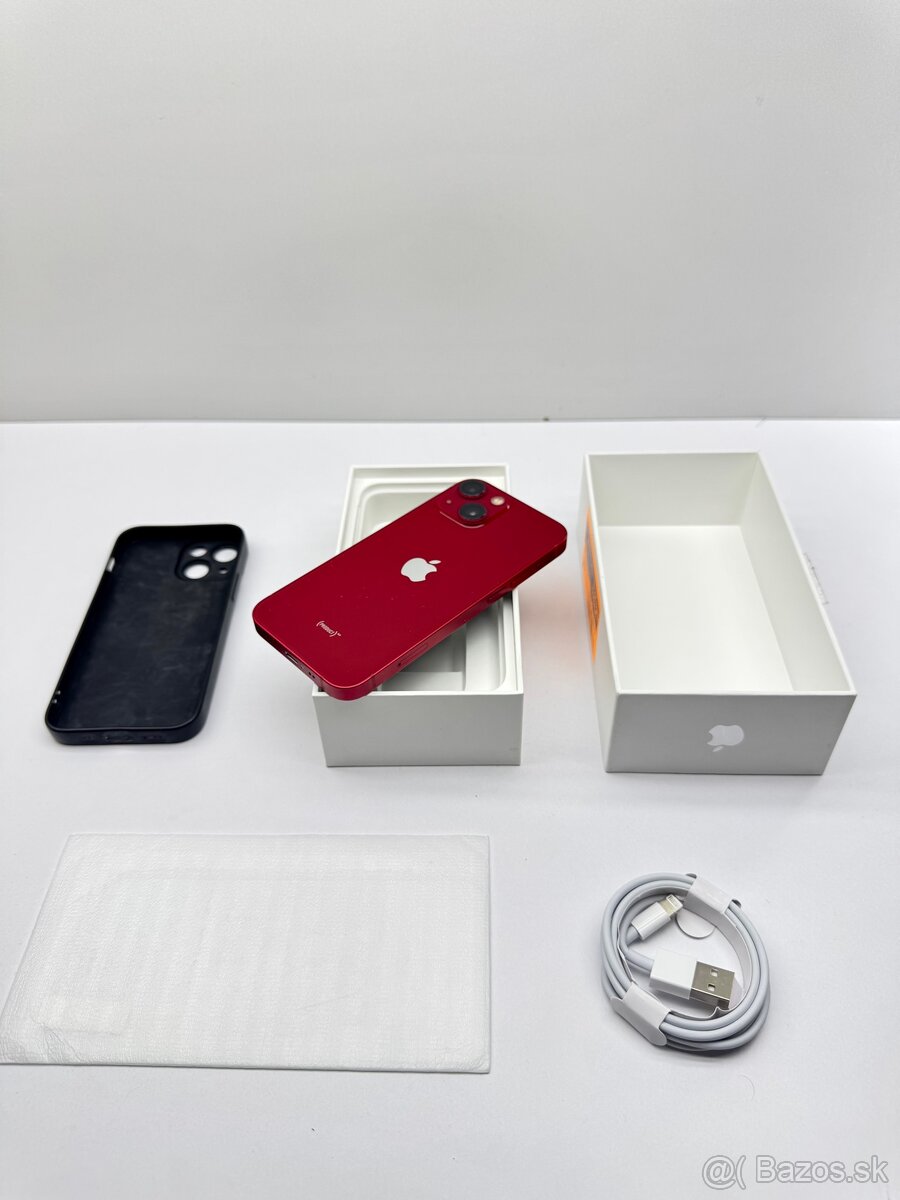 iPhone 13 MINI 128GB RED NOVÁ BATÉRIA 100% - 13