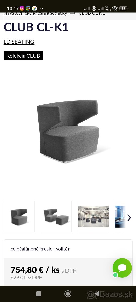 Dizajnová sedačka - 13