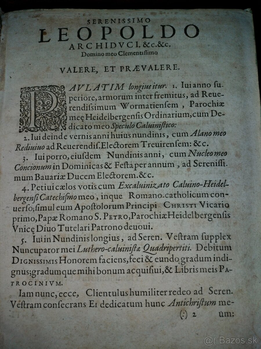 Bellarmino Komplet 1624 -1626 Benátska väzba cca 400 ročná - 13