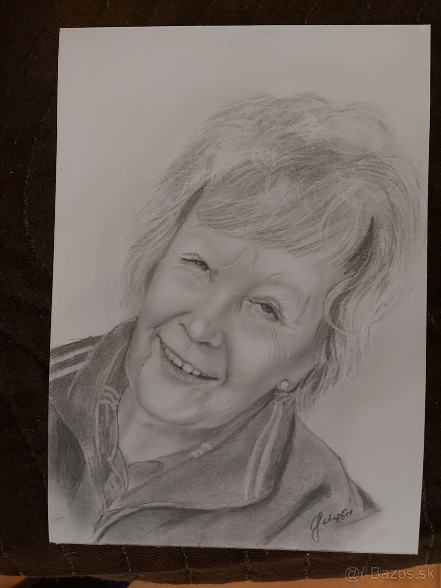 Kreslenier realistických portretov podľa fotogragie - 13