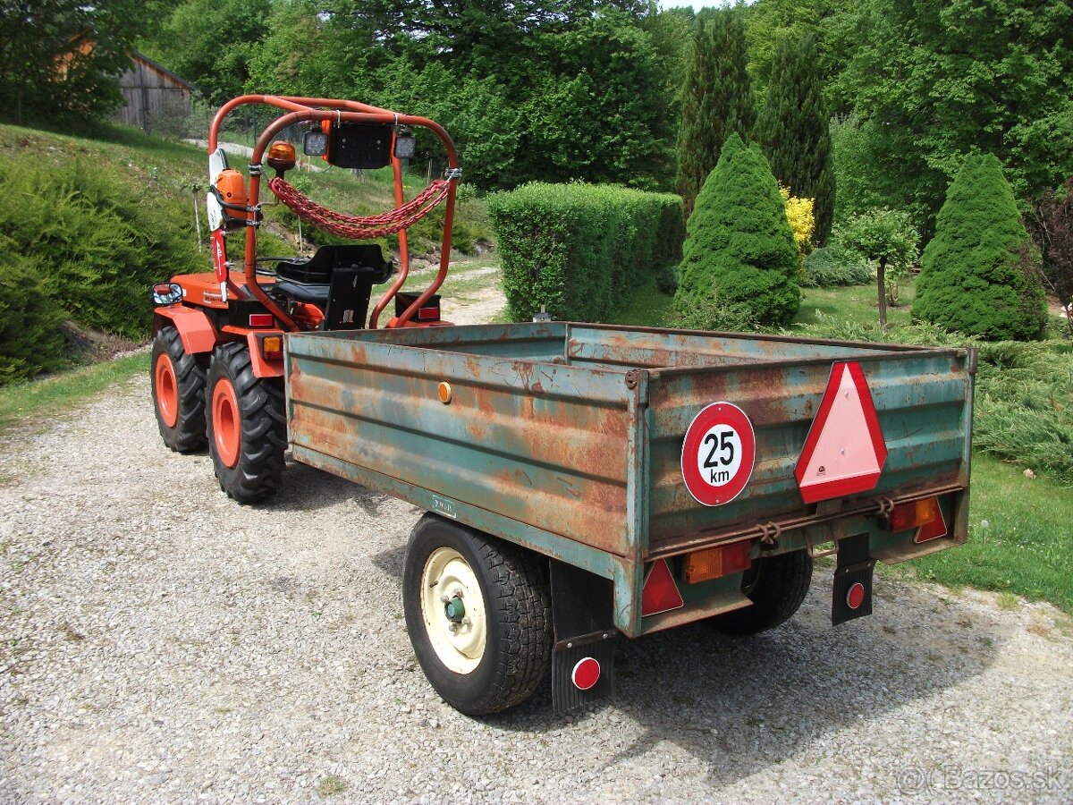 Predám orig.fabrickú vlečku-sklápač typ-ANS151. - 13