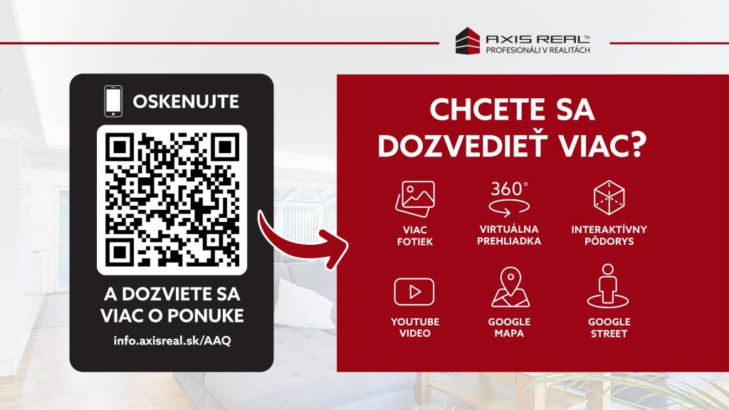 AXIS REAL | Dvojgarsónka, 2x LODŽIA, BA V. Petržalka, Nám. h - 13