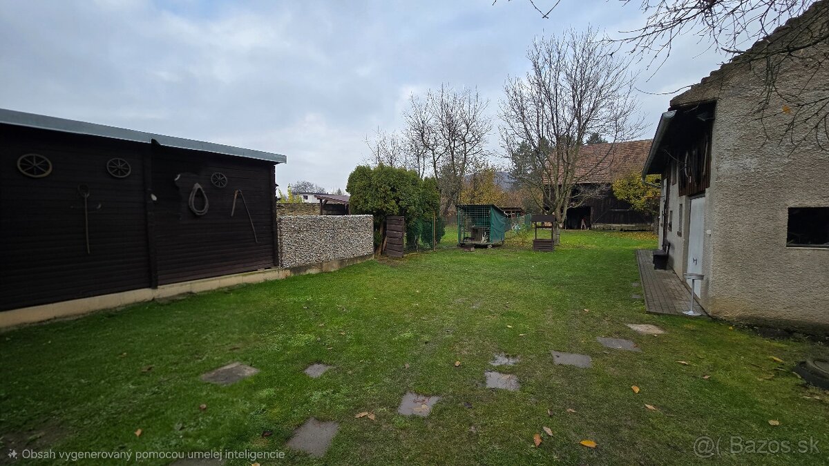 Exkluzívna Ponuka: Rodinný Dom s Obrovským Pozemkom a Potenc - 13