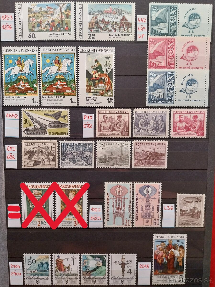 Známky ČSR – 2 - 13