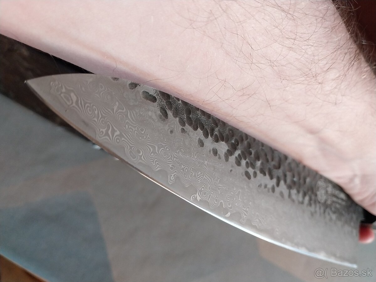 Damaškový kuchynský nôž 21cm čepel - 13