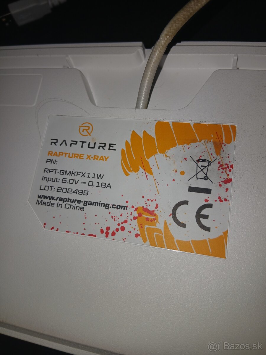 Klavesnica rapture x-ray - 13