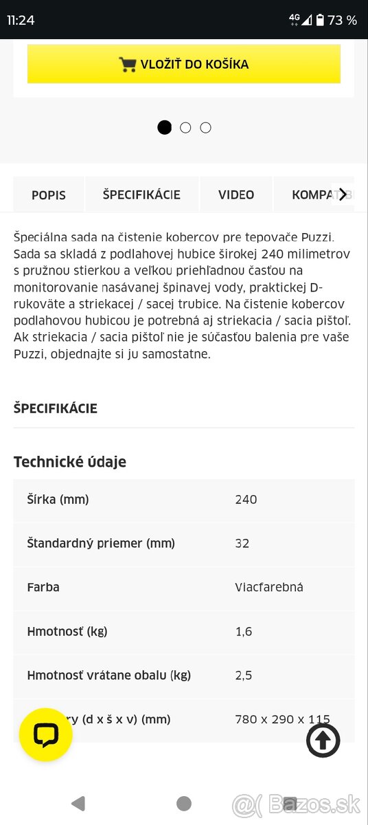Kärcher puzzi 8/1 ADV - 13