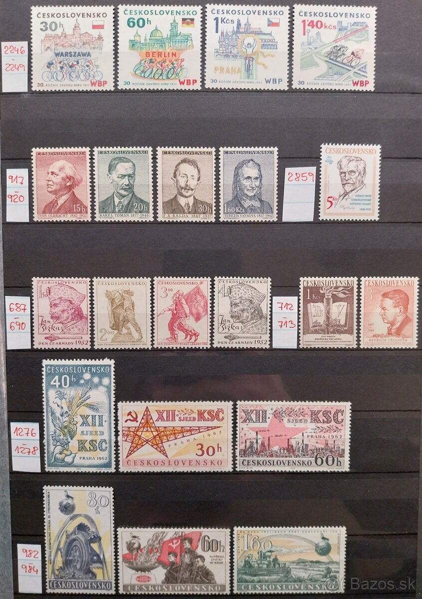 Známky ČSR – 3 - 13