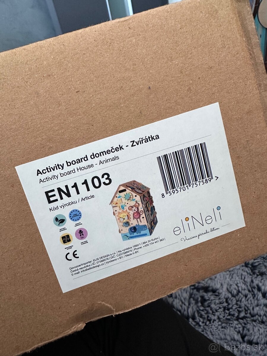 Svietiaci activity board domcek ZOO - 13