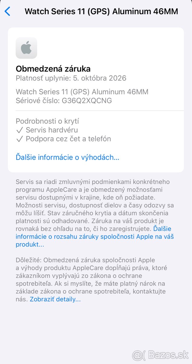 Apple Watch 11 46mm Rose Gold - rok záruka, malý skrabanec - 13