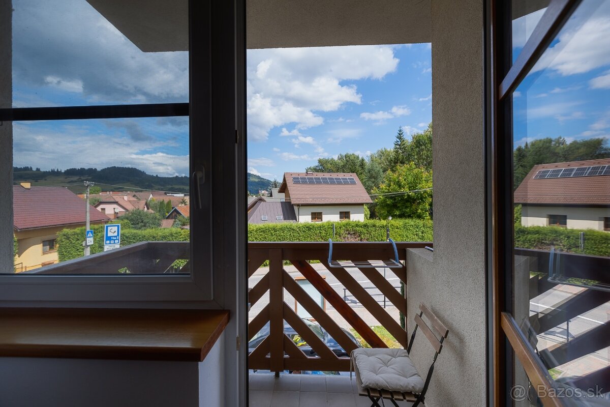Štýlový apartmán s balkónom v Bešeňovej - 13